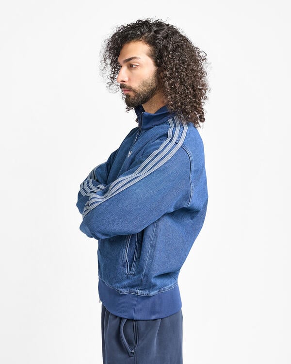 adidas Originals DENIM Firebird Track Top | JC6233 | AFEW STORE